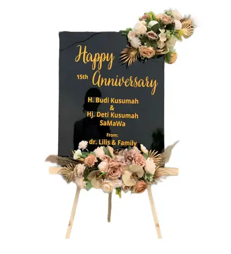 Papan Bunga Akrilik Tamanmartani